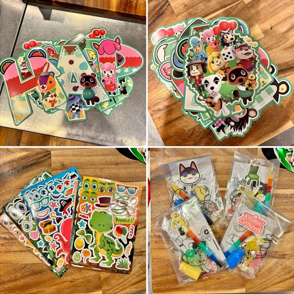 Animal Crossing Birthday Party Decorations - Picture 2 of 11